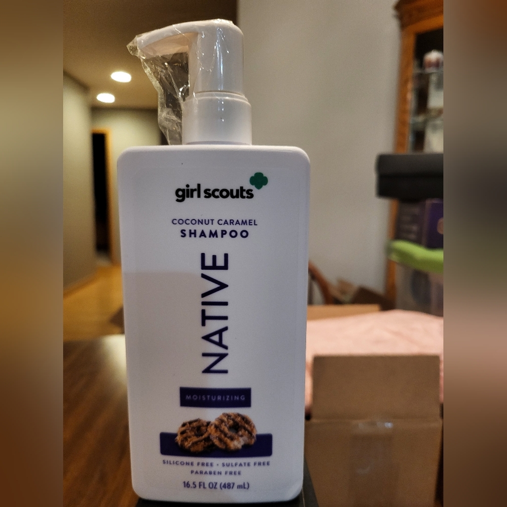 Native Girl Scouts Moisturizing Shampoo Coconut Caramel